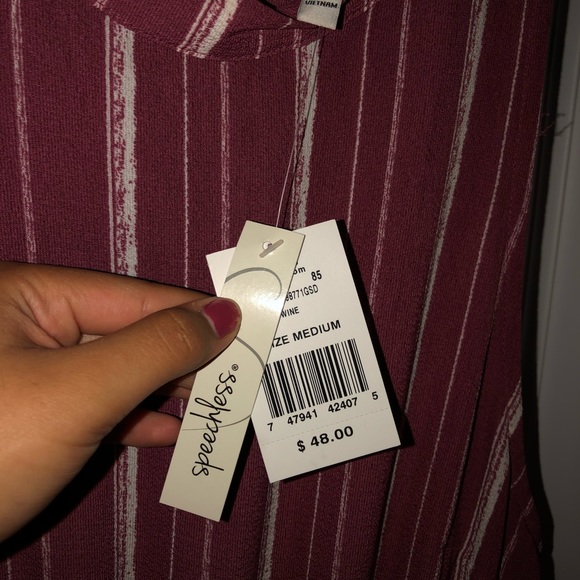 Brand new Speechless Jumpsuit color Wine - Picture 2 of 6